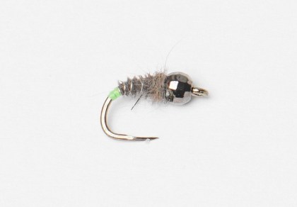Micro nimfa szara San sztuczna mucha wędkarska hak bezzadziorowy pedałek fly fishing fly art fishing